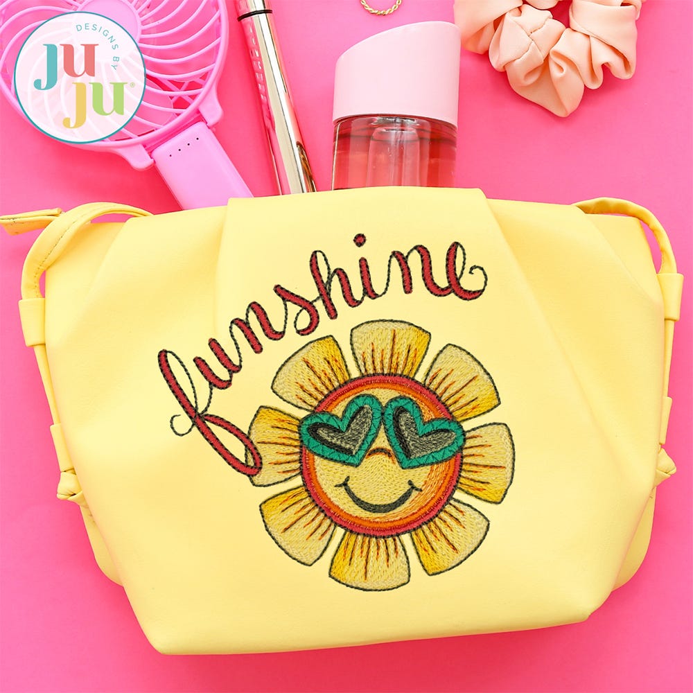 Funshine Embroidery Design | Machine Embroidery Designs by JuJu