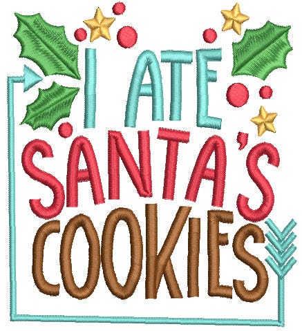 Christmas Baking Machine Embroidery Designs By JuJu