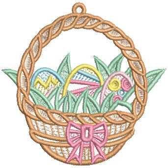 Free Standing Lace Easter 2 Machine Embroidery Designs by JuJu