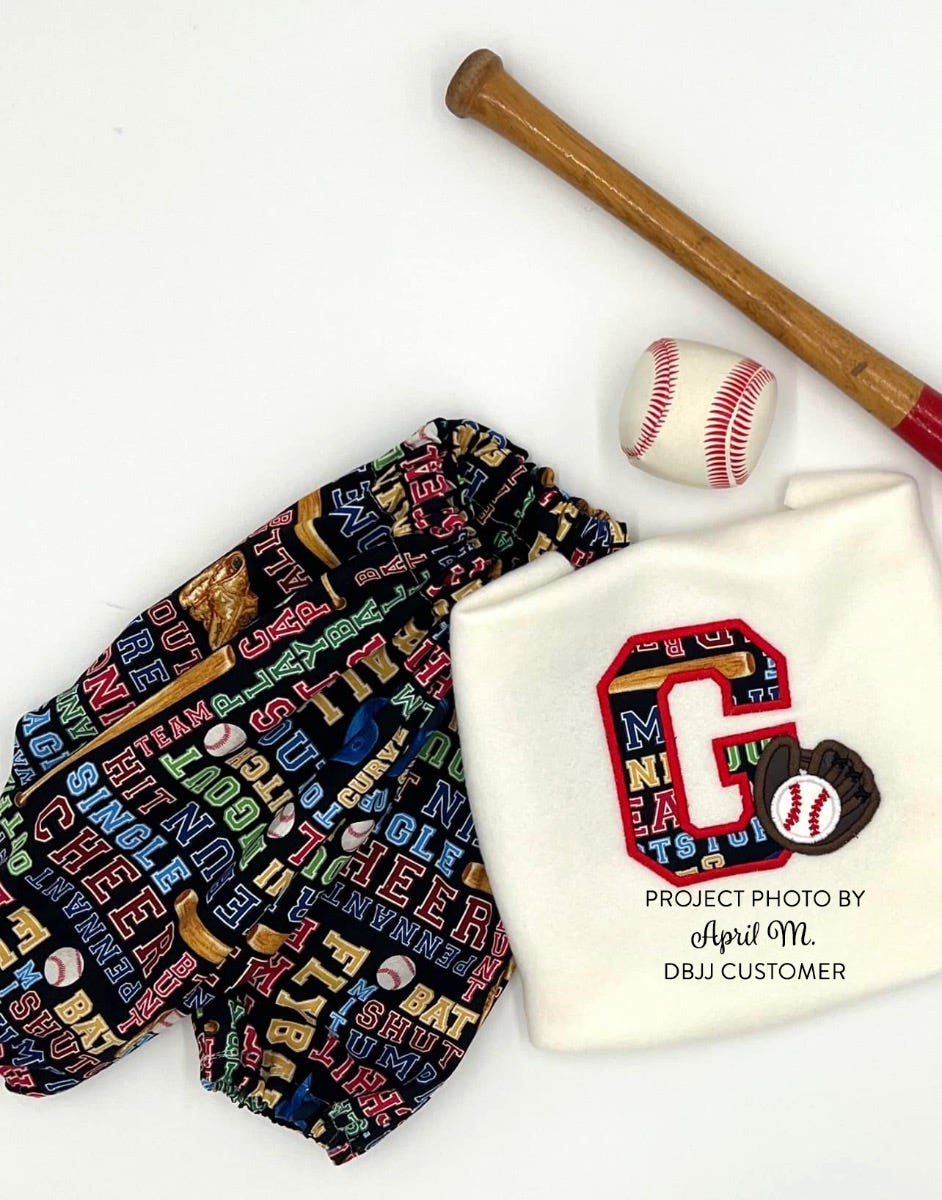 Baseball Glove Alphabet