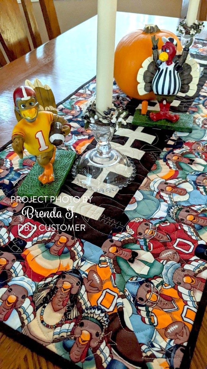 All Star Football End-to-End Quilting Embroidery Design