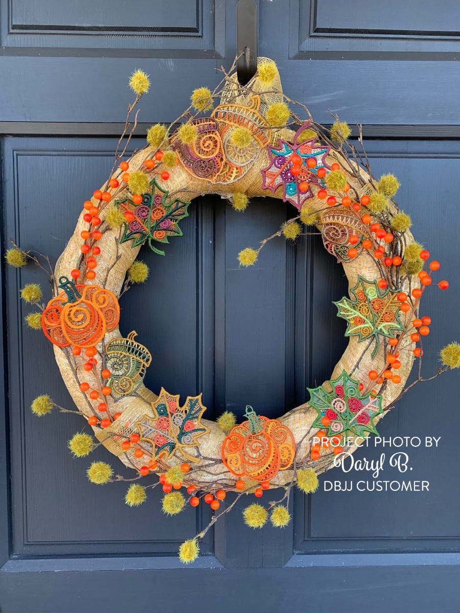 Free Standing Lace Fall