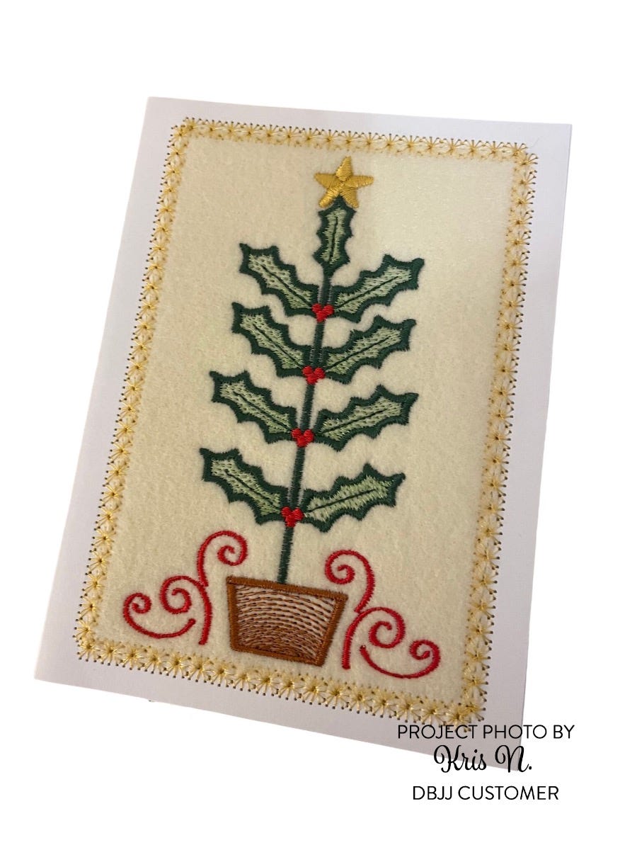 Vintage Sketch Christmas Trees