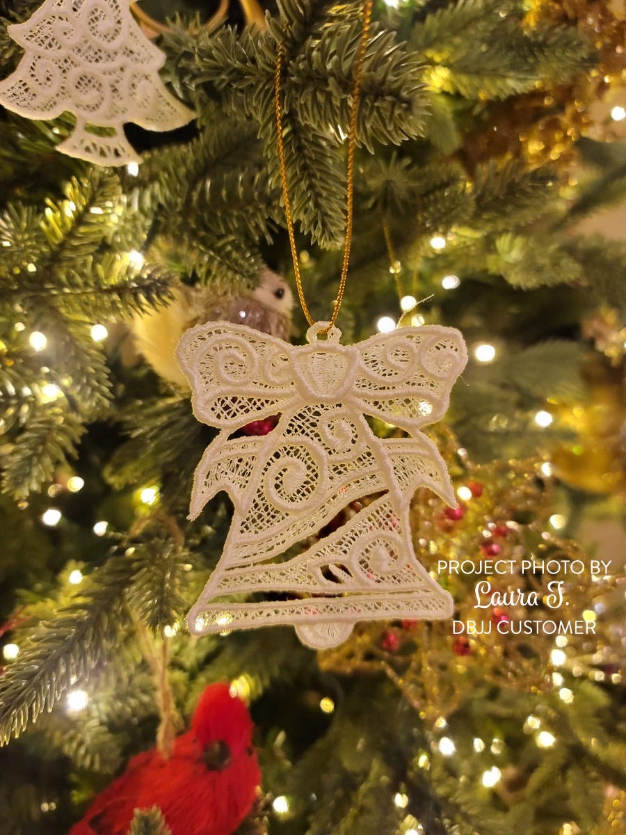 Free Standing Lace Christmas 1