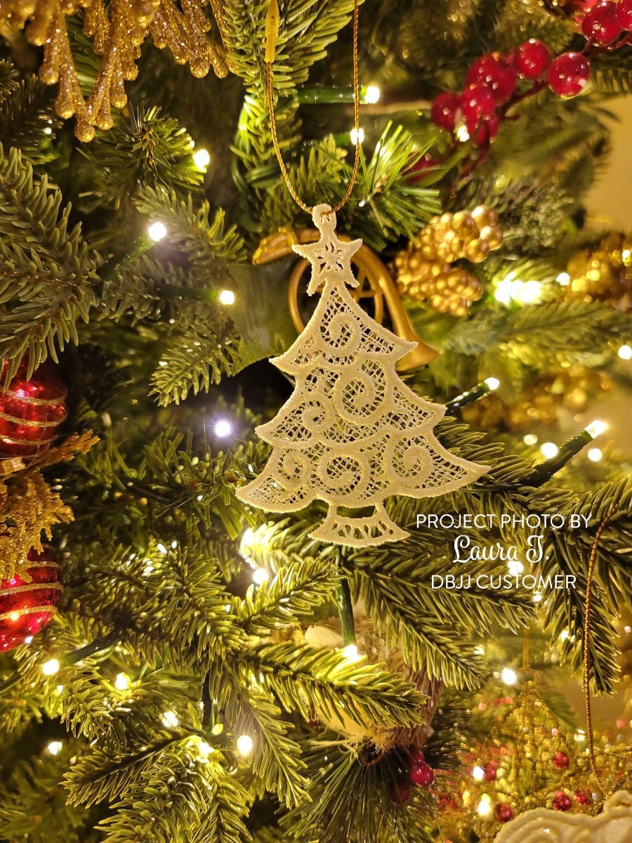 Free Standing Lace Christmas 3