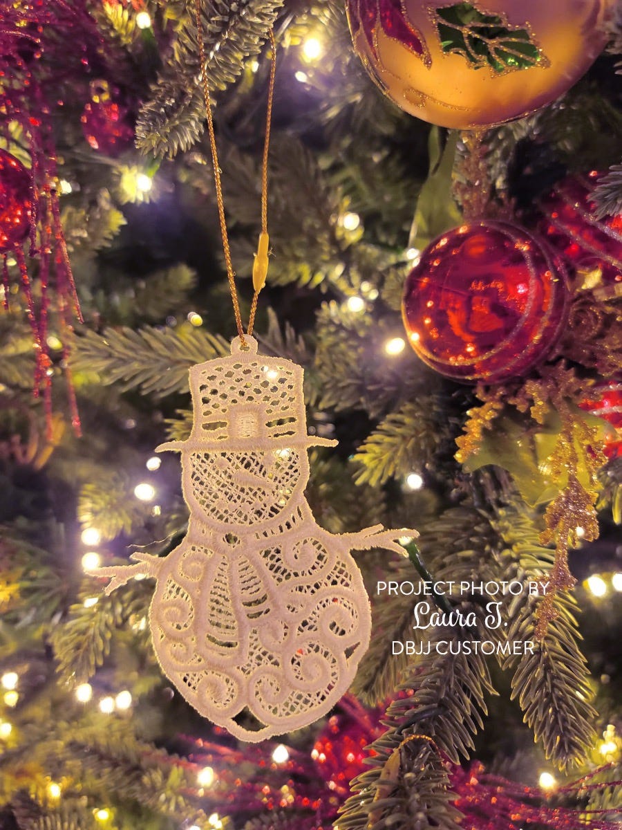 Free Standing Lace Christmas 3