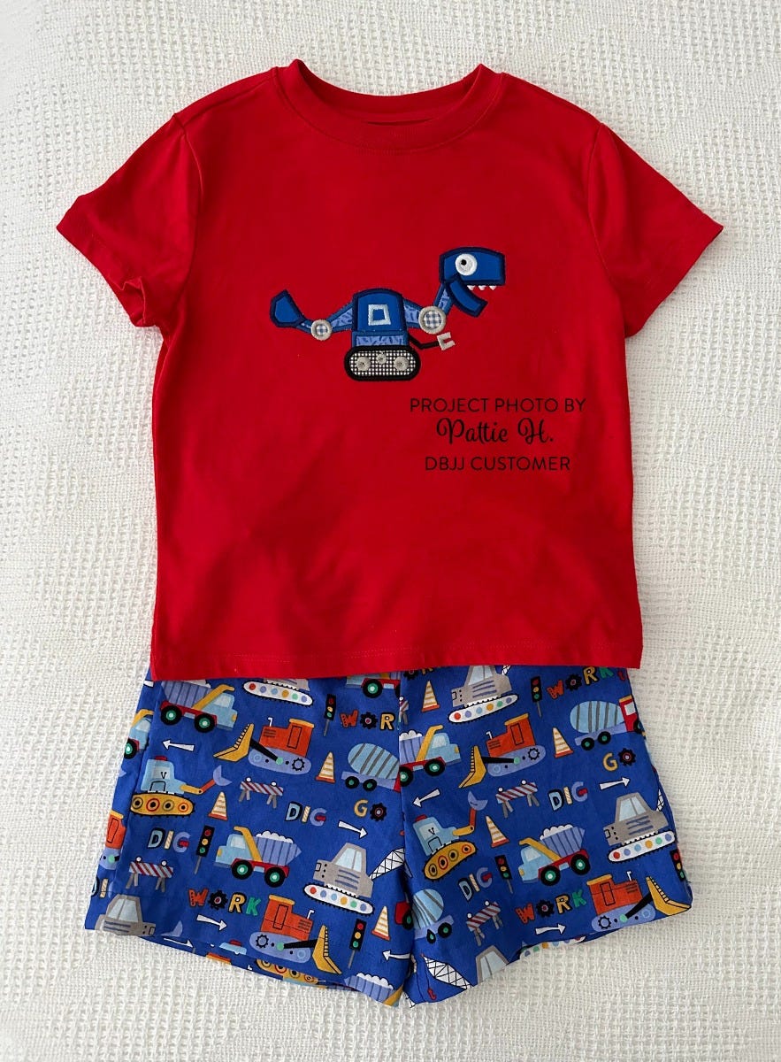 Contructasaurus Applique