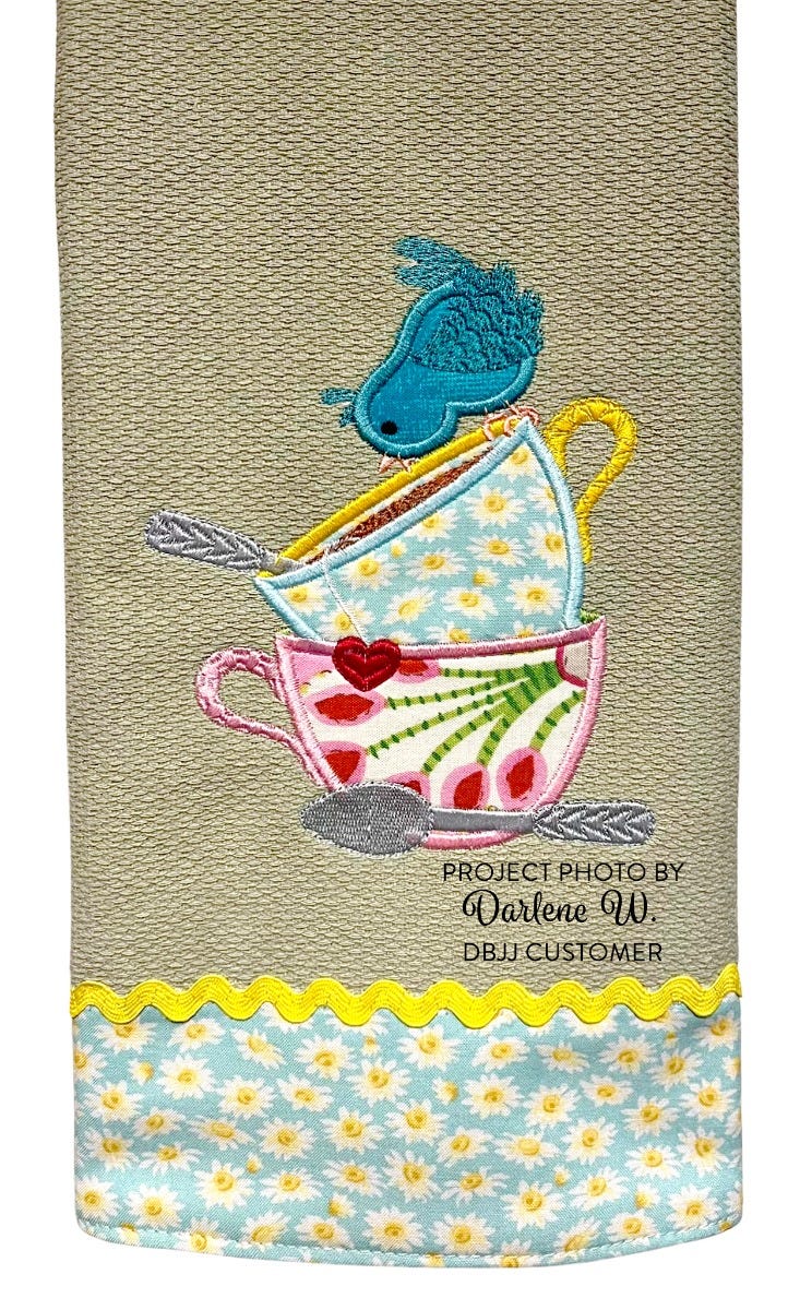 Tea Party Applique