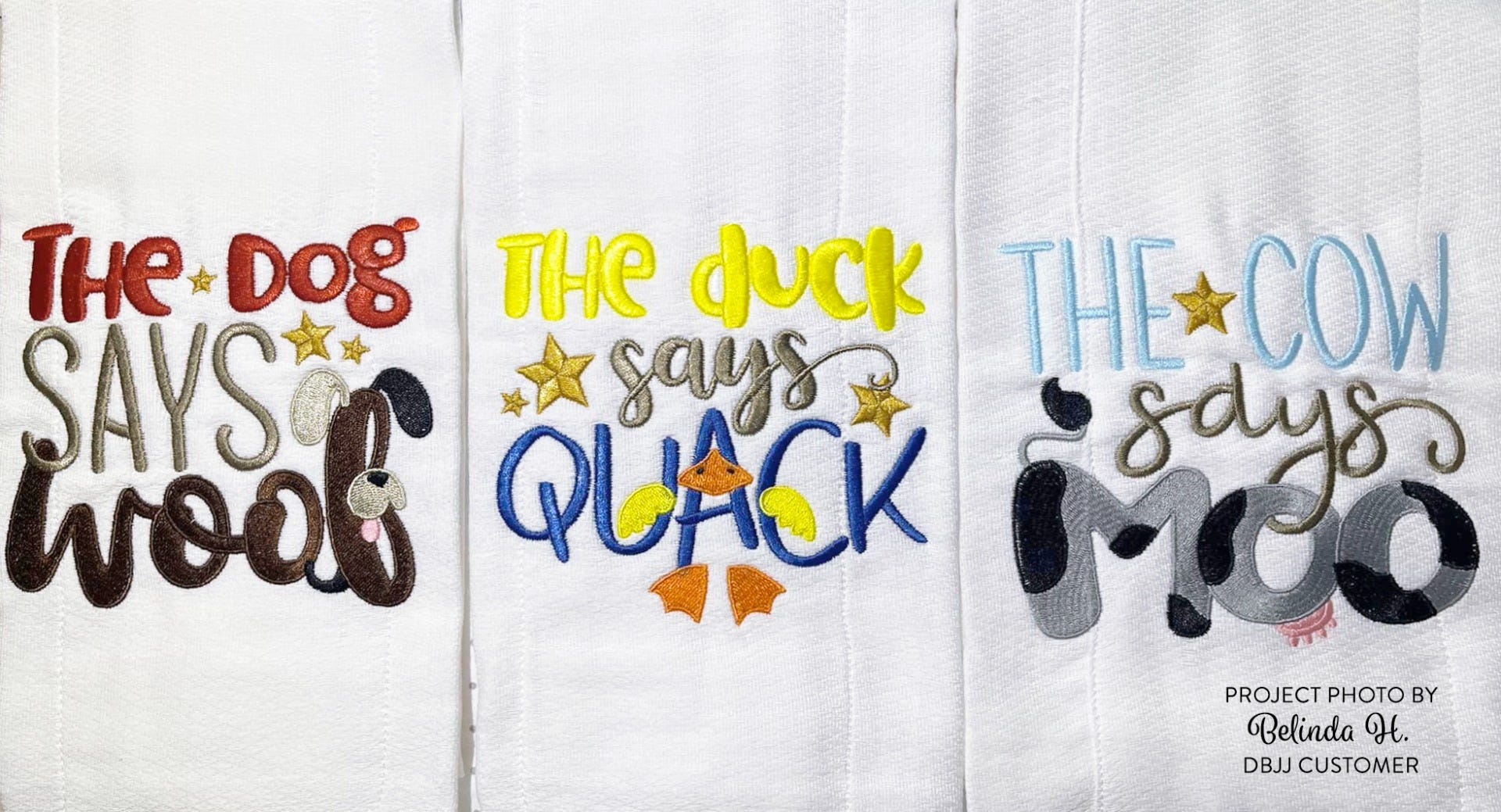 Animals Say Word Art