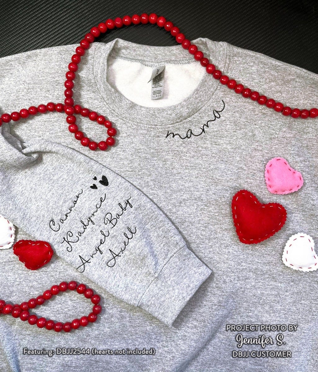 Attitude Script Embroidery Font