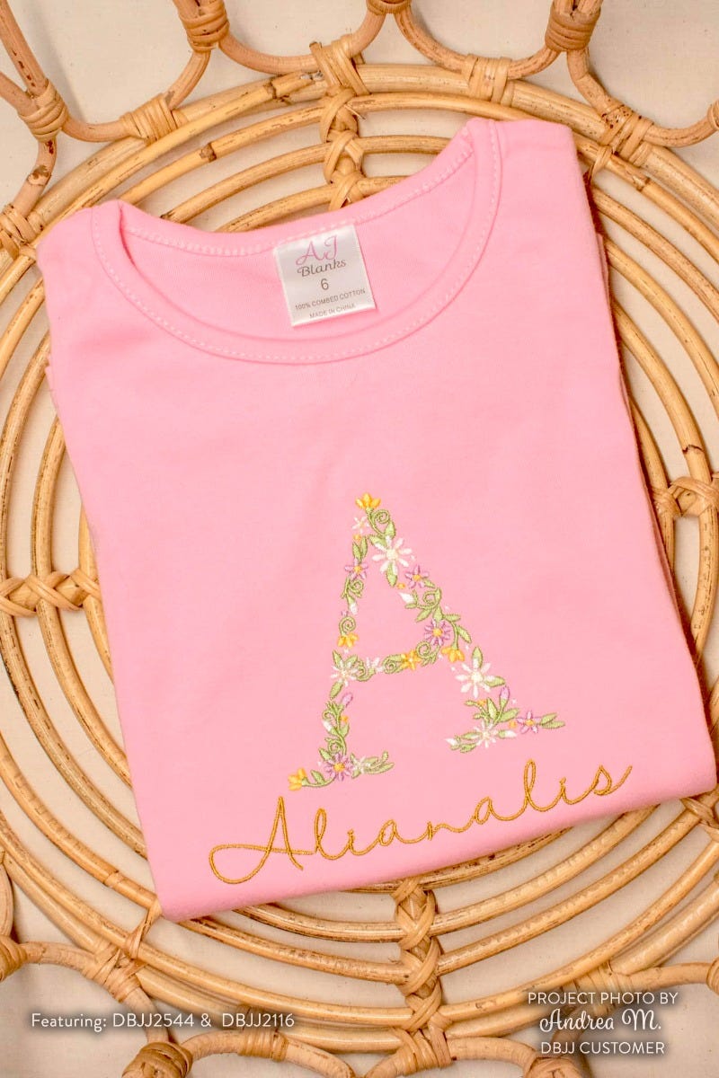 Attitude Script Embroidery Font