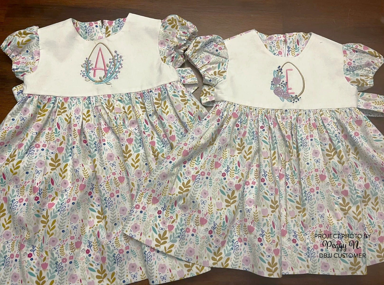 Elegant Easter Egg Alphabet