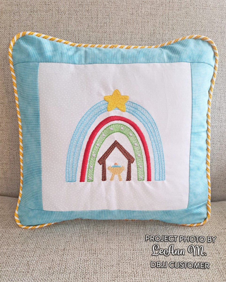 Boho Christmas Rainbows