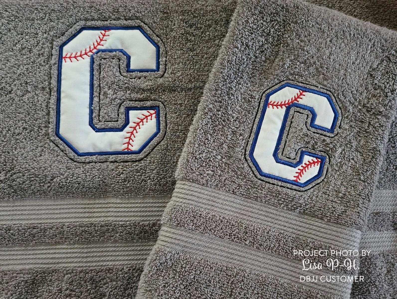 Baseball Applique Alphabet