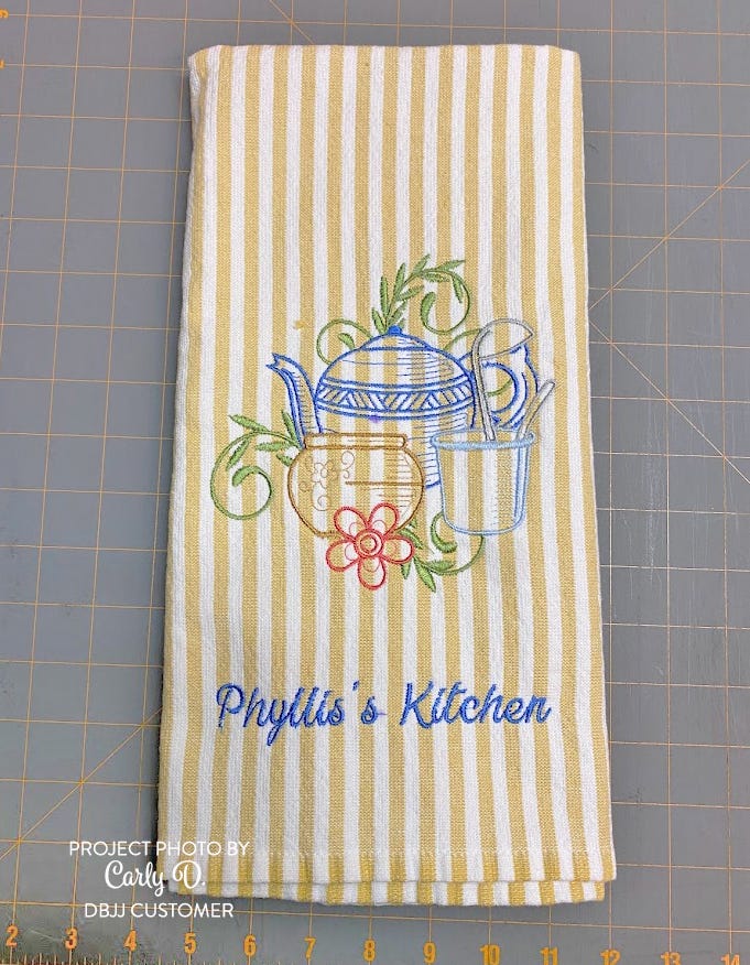 Floral Swirly Kitchen 3