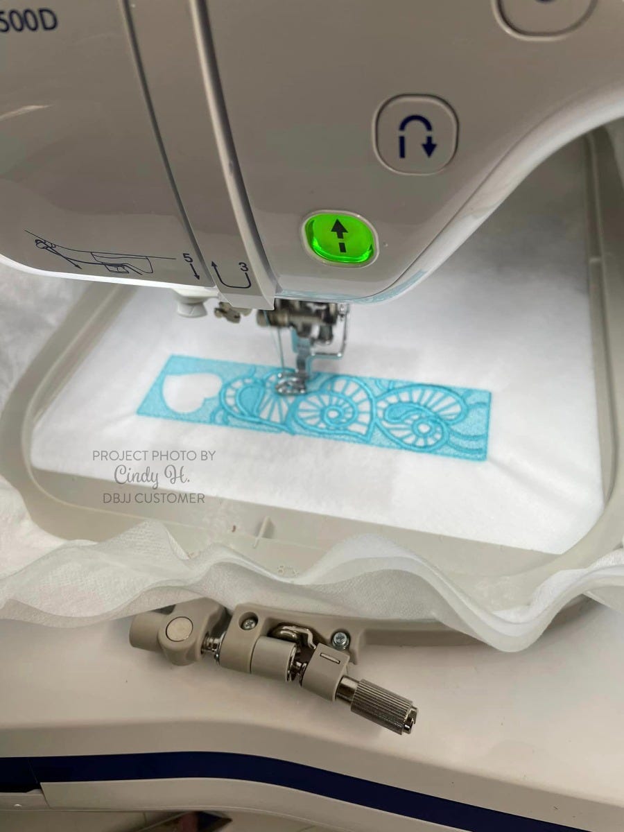 Free Standing Lace Bookmarks 1