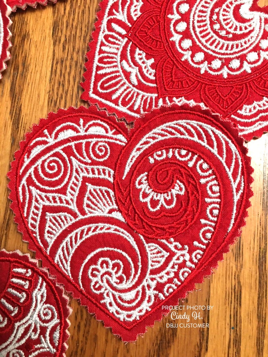 Mehndi Hearts