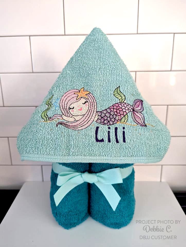 Vintage Sketch Mermaids