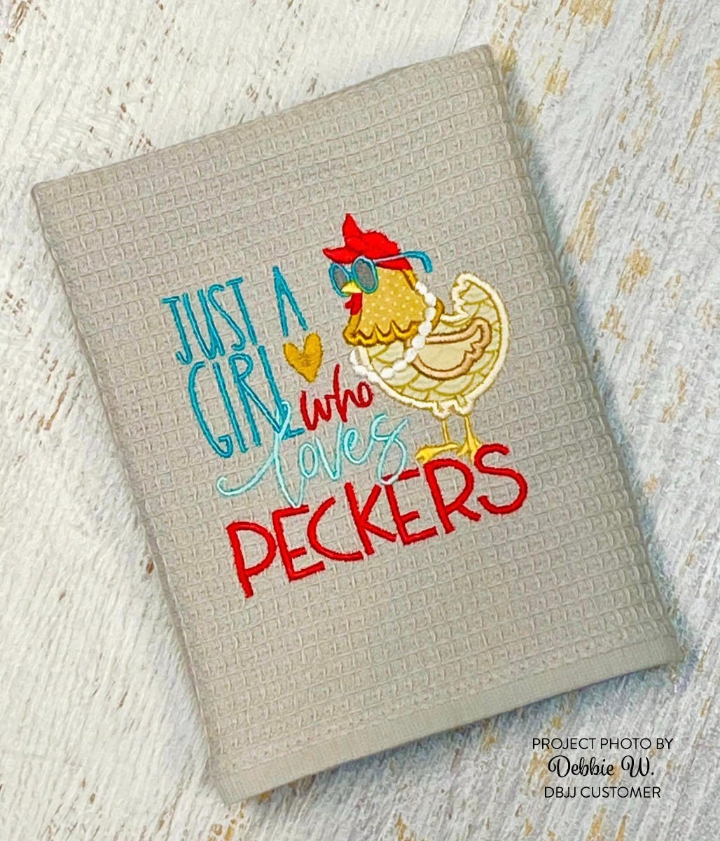 Sassy Chickens Word Art 2