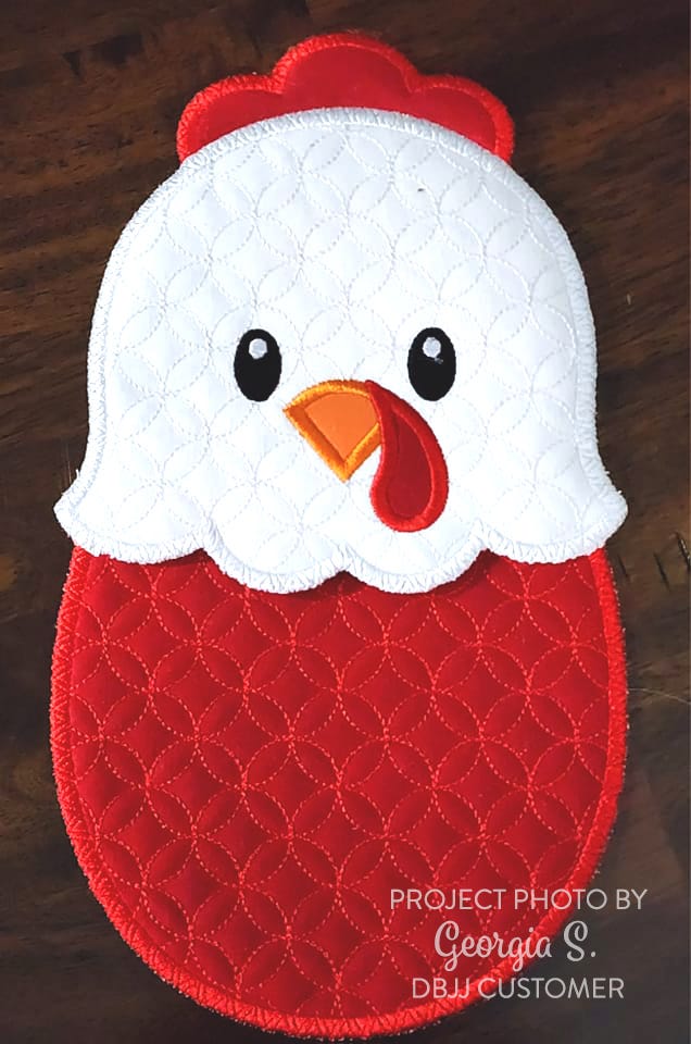 ITH Chicken Pot Holder