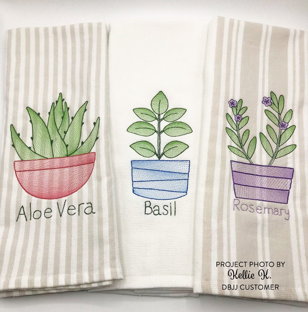 Vintage Sketch Herbs 1