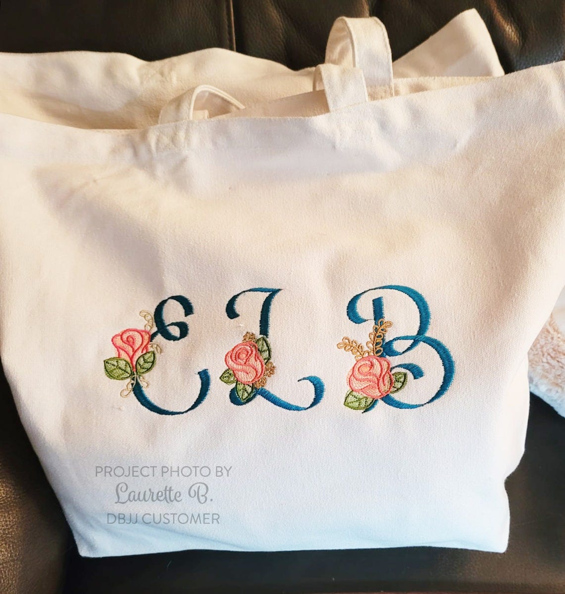 Delicate Rosebud Alphabet