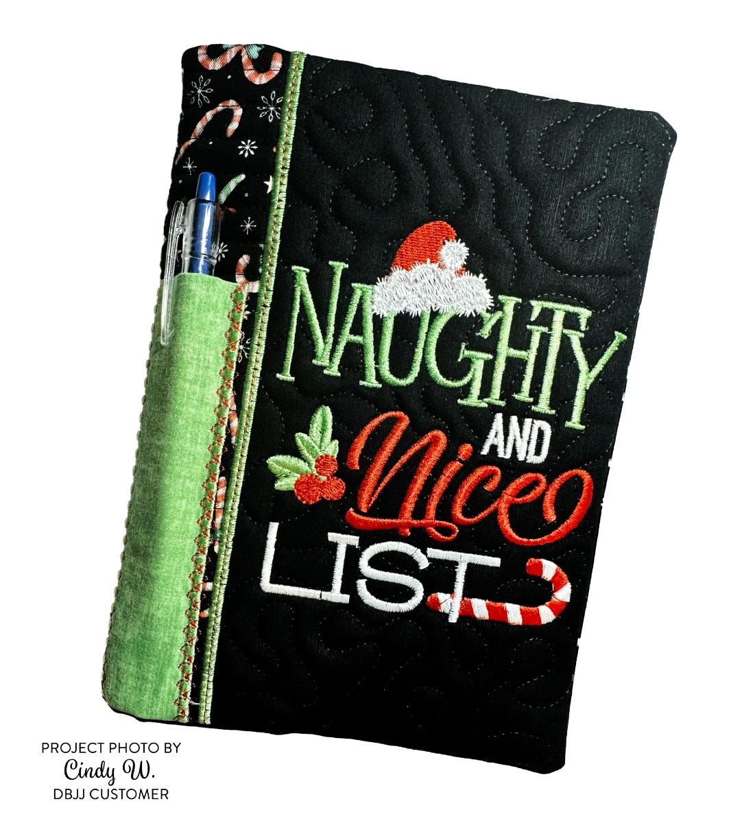 Naughty And Nice List Christmas Notebook Covers