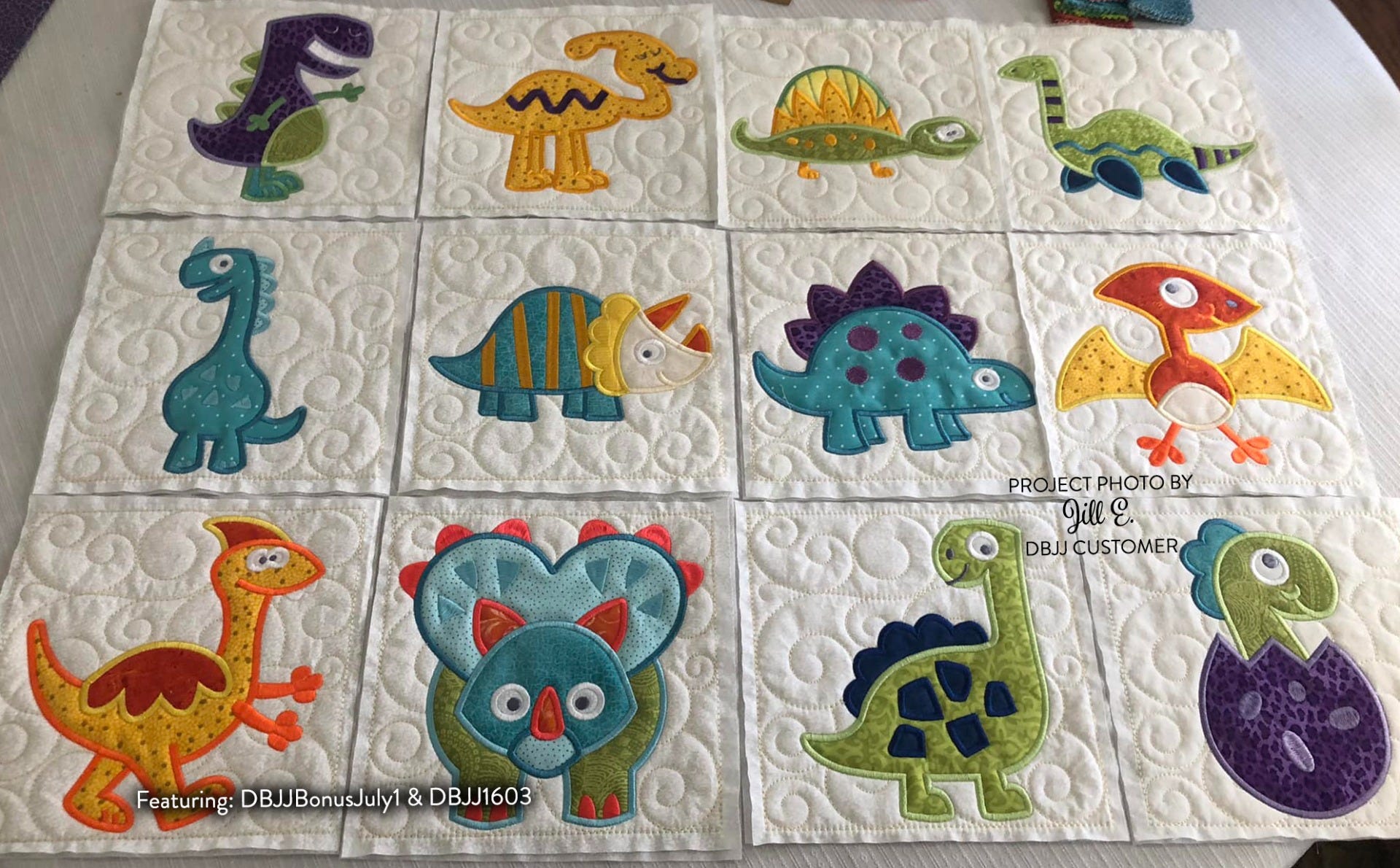 Swirly Quilt Blocks 2