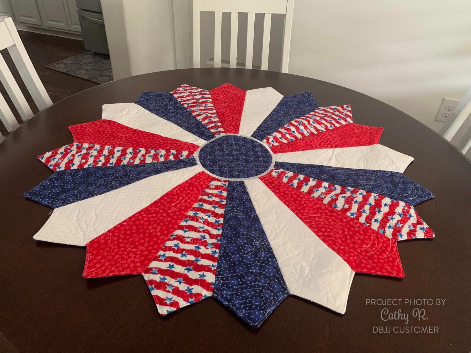 Patriotic End-to-End Quilting Embroidery Designs