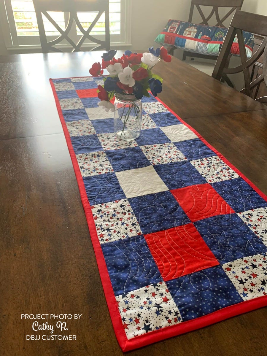 Patriotic End-to-End Quilting Embroidery Designs