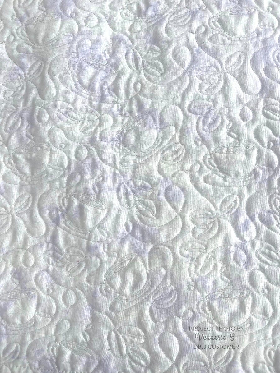 Coffee End-to-End Quilting Embroidery Design