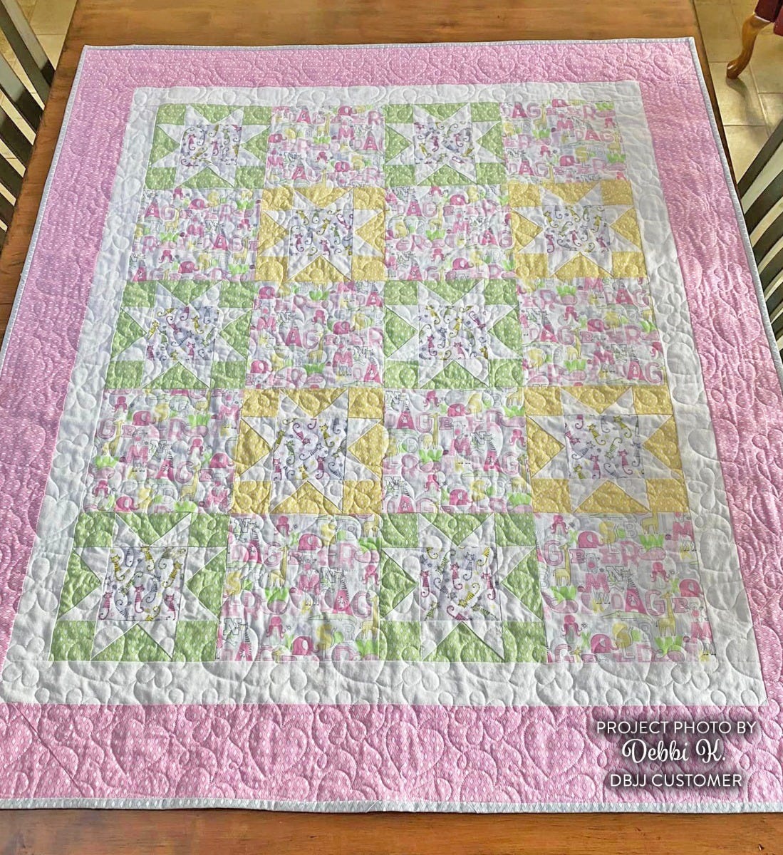 Hearts and Flowers End-to-End Quilting Embroidery Design