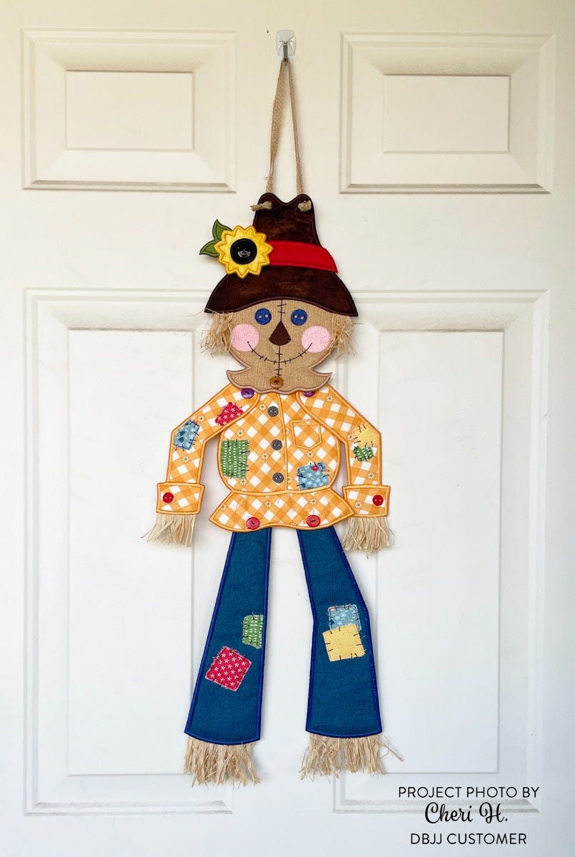 ITH Scarecrow Wall Hanging