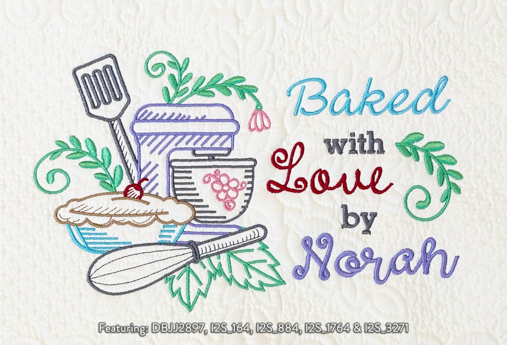 Floral Swirly Kitchen 3