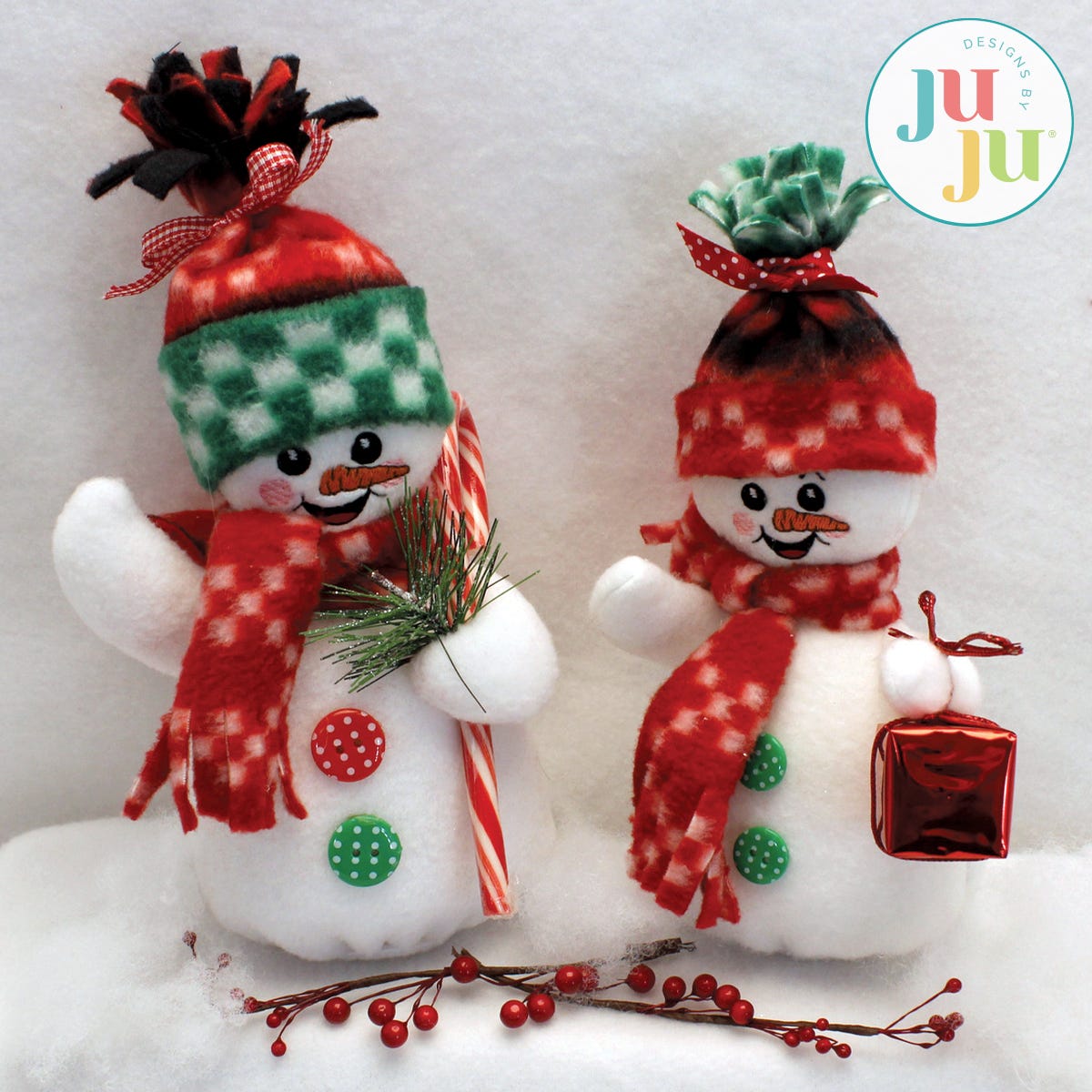 3D Snowman by Oma's Place | Machine Embroidery Designs by JuJu