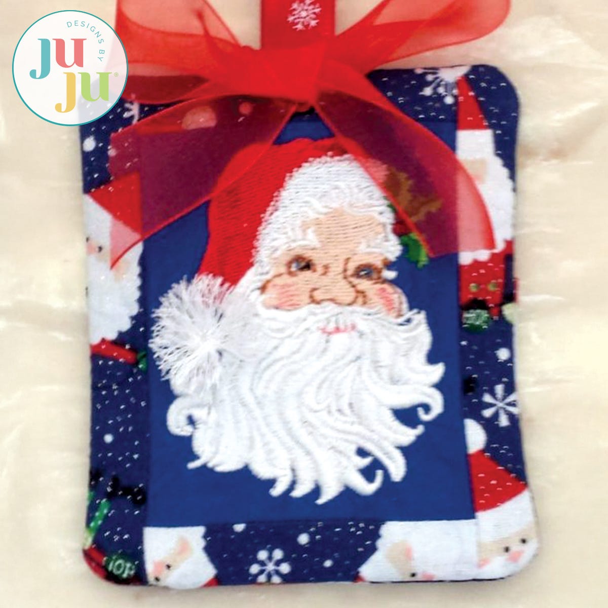 Christmas Gift Card Holders by Oma's Place | Machine Embroidery Designs by JuJu