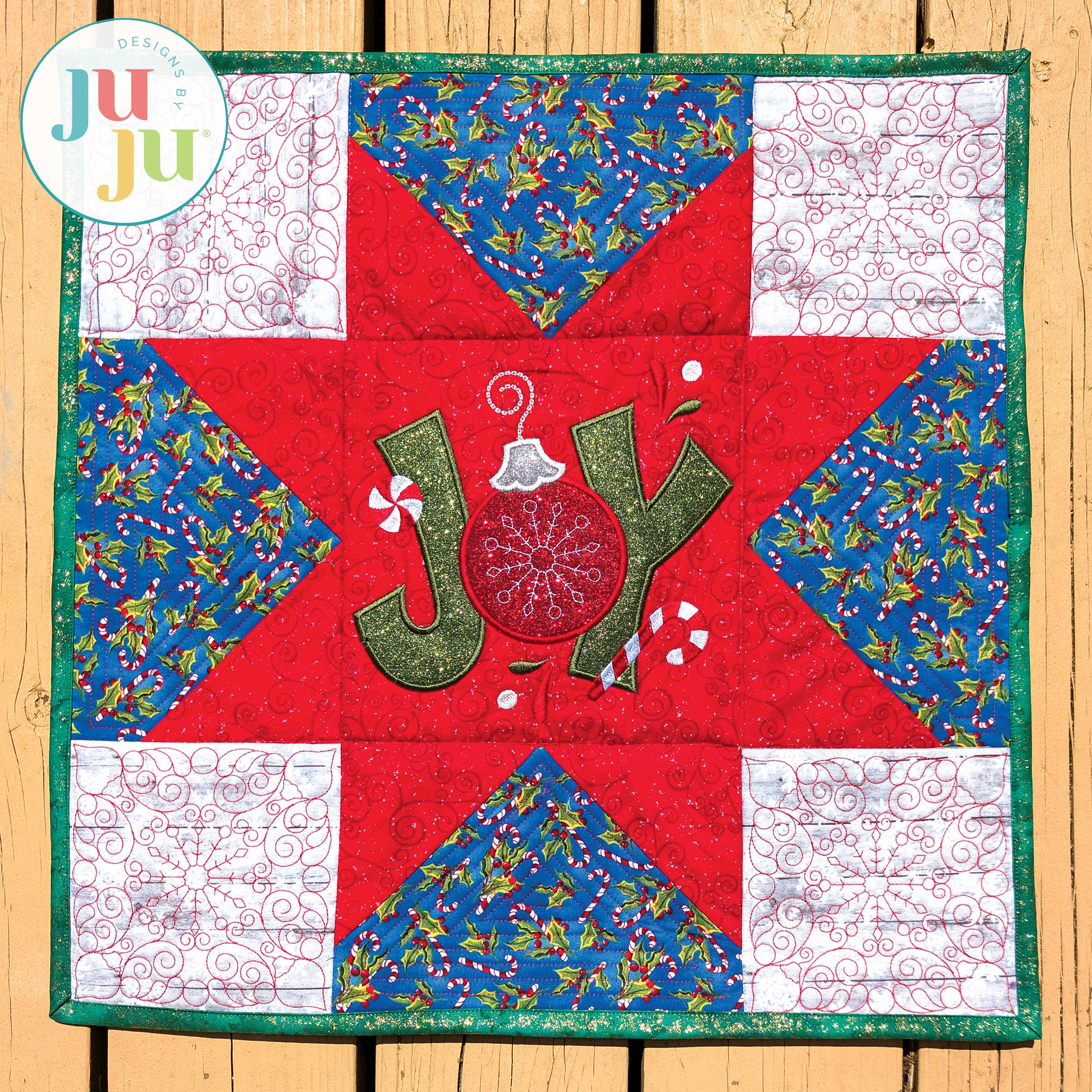 In The Hoop Joy Mini Quilt Project