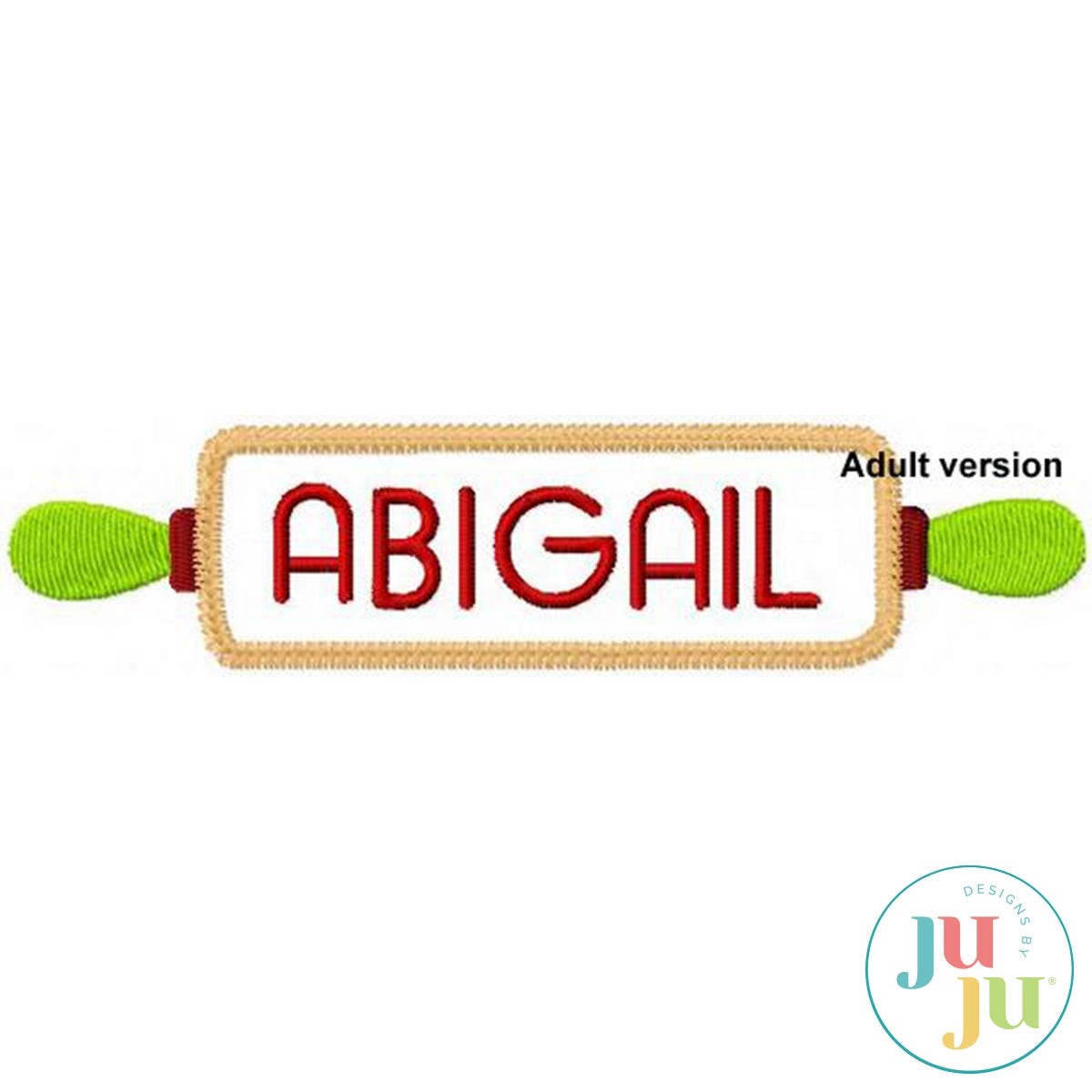  Applique Rolling Pins by Oma's Place | Machine Embroidery Designs by JuJu