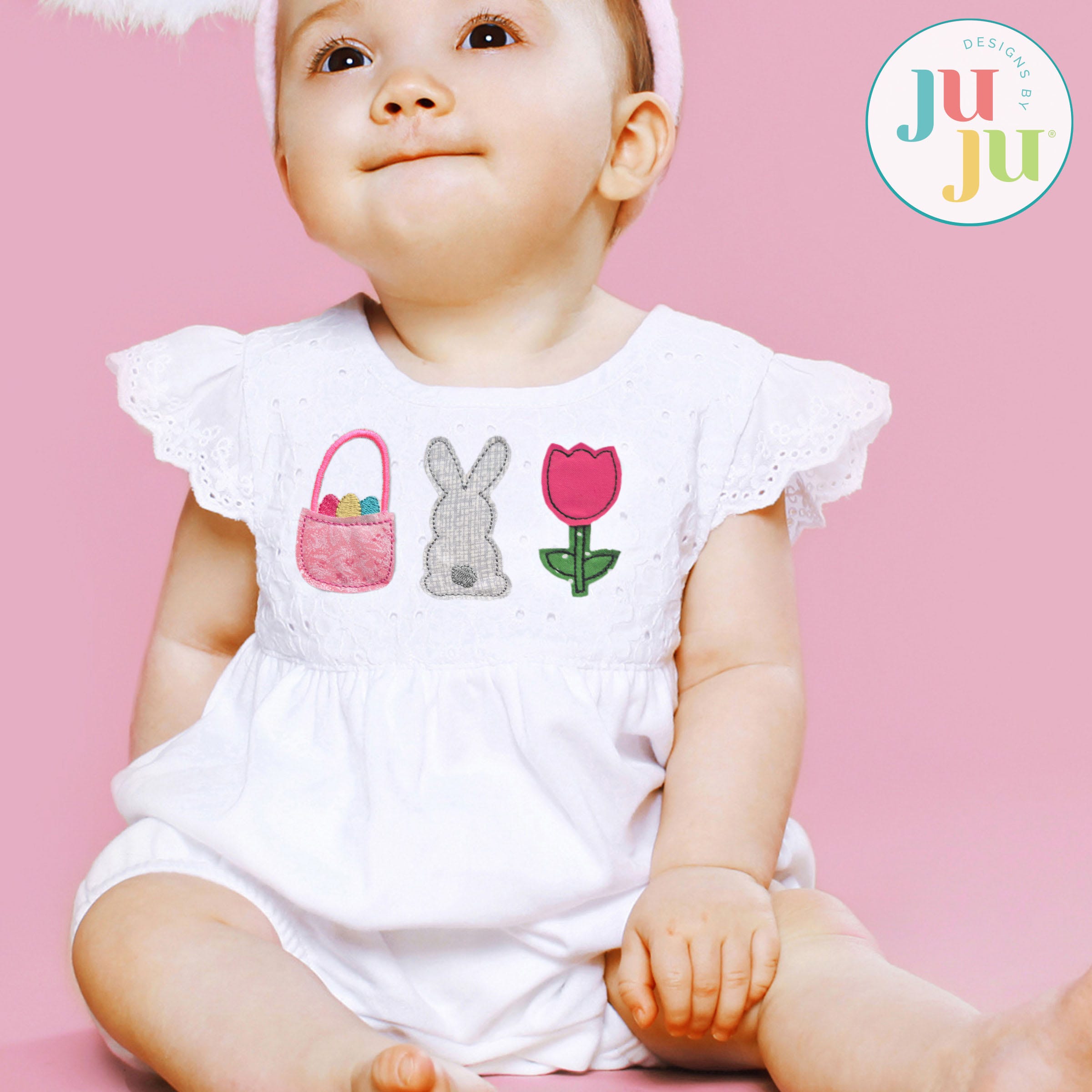 Easter Embellishment Kit Embroidery Set | Machine Embroidery Designs by JuJu