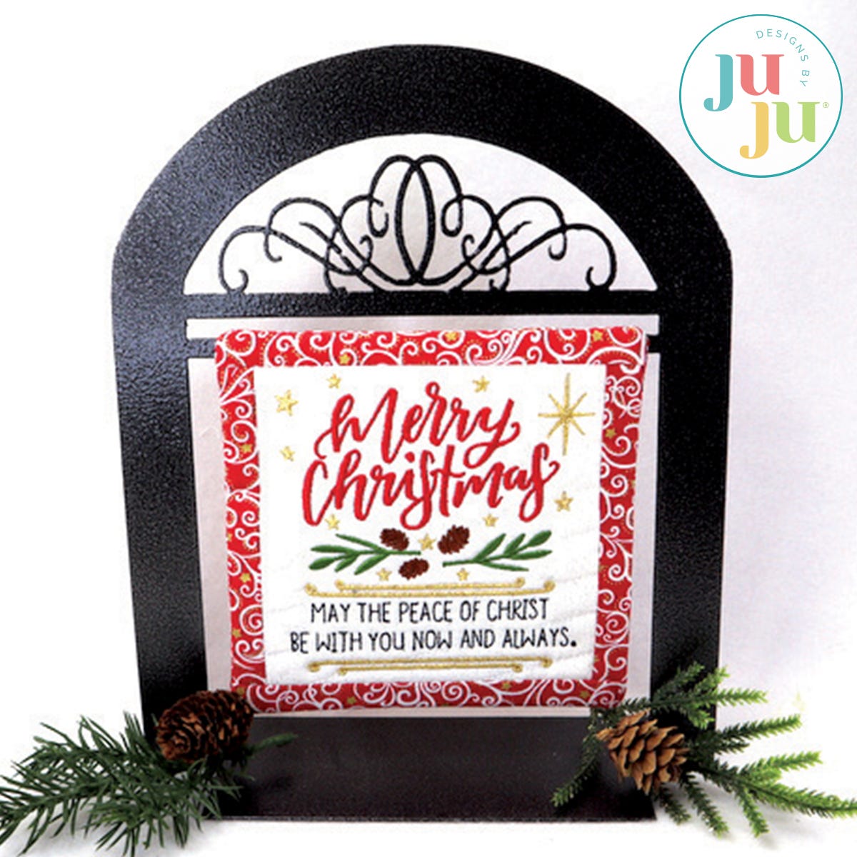 Peace Tiny Quilt by Oma's Place | Machine Embroidery Designs by JuJu