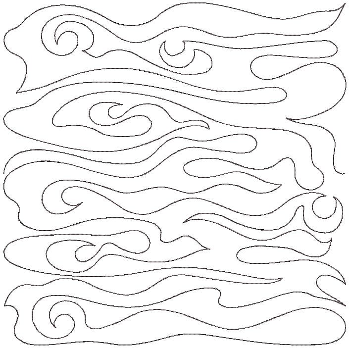 Woodgrain 2 End-to-End Quilting | Machine Embroidery Designs by JuJu