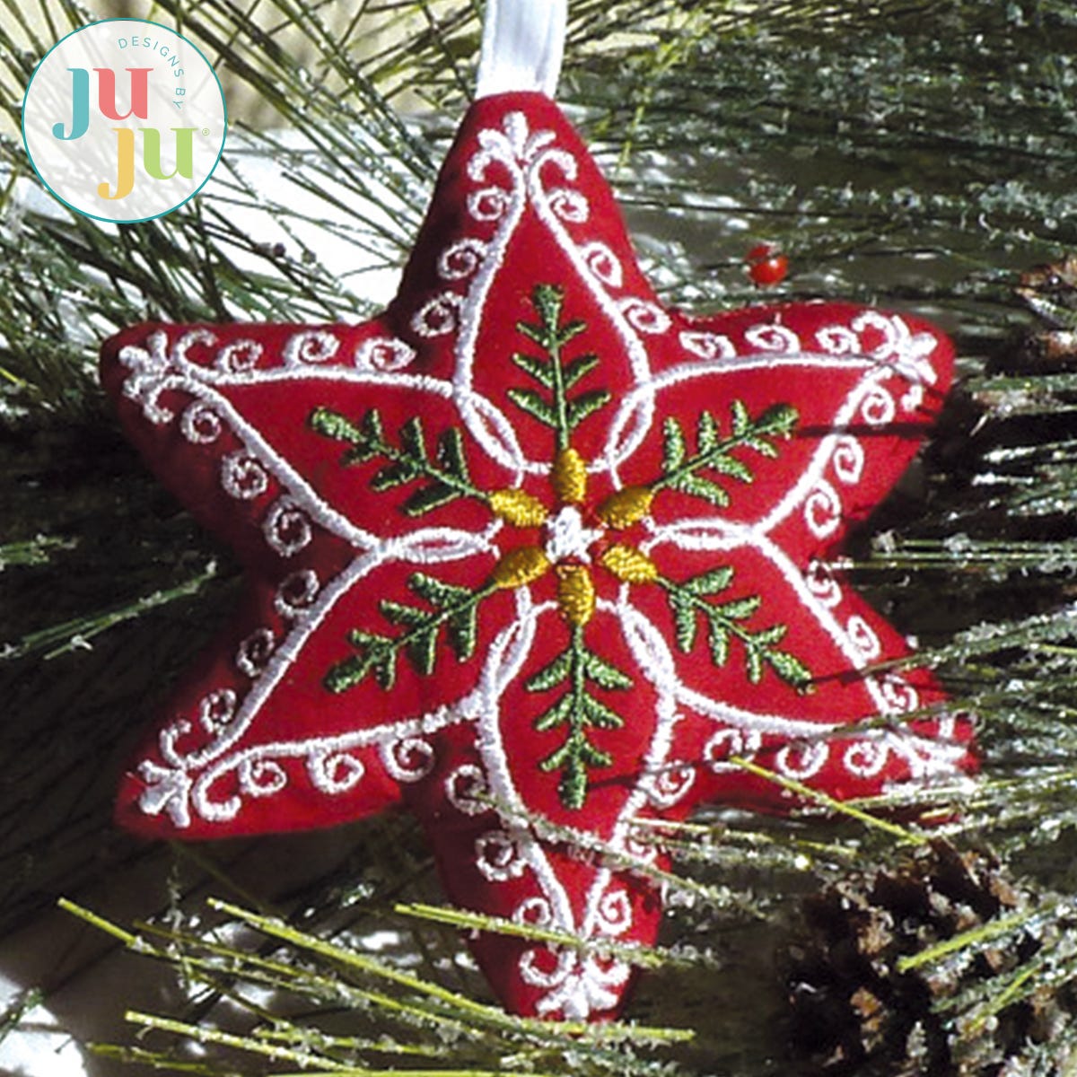 Folkloric Star Set by Oma's Place | Machine Embroidery Designs by JuJu