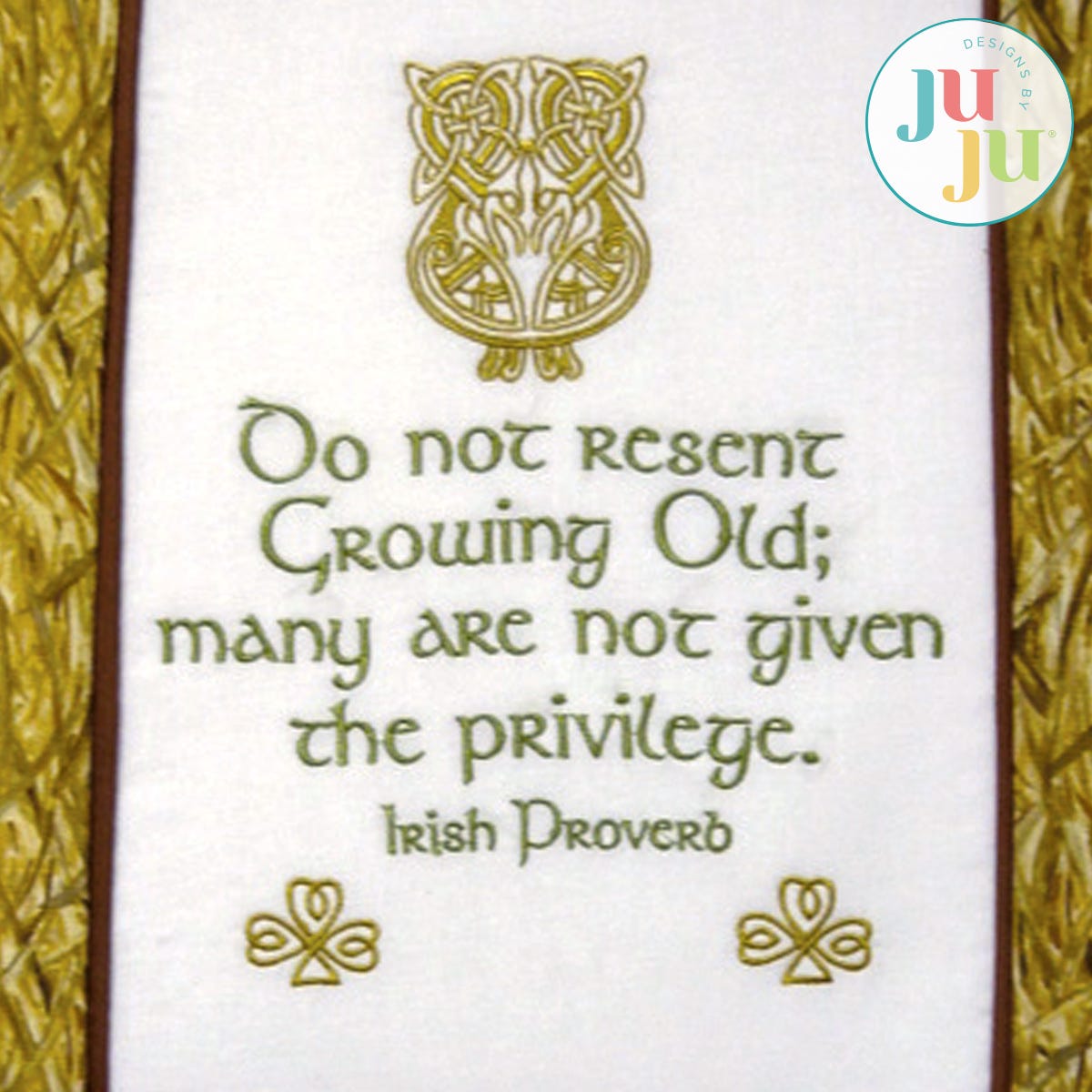 Do Not Resent by Oma's Place | Machine Embroidery Designs by JuJu