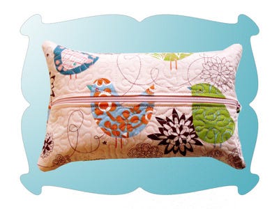 Baby Wipes Case | Machine Embroidery Designs by JuJu