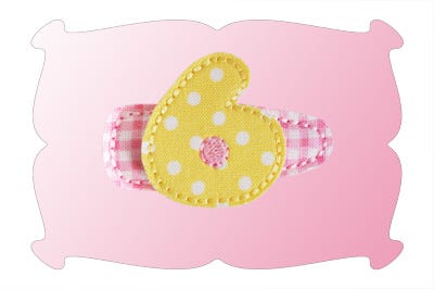 Birthday Numbers Snap Clip Mini In The Hoop | Machine Embroidery Designs by JuJu