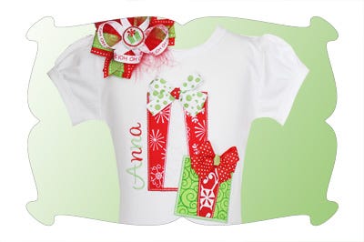 Christmas Presents Applique | Machine Embroidery Designs by JuJu