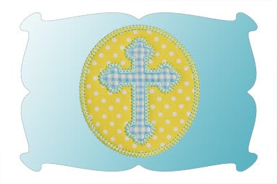 Cross Patch Applique | Machine Embroidery Designs by JuJu