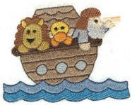 Noah's Ark Machine Embroidery Designs by JuJu