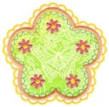 Fun Applique Patches Machine Embroidery Designs by JuJu 