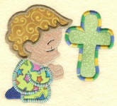 Wee Worship Applique Machine Embroidery Designs by JuJu 